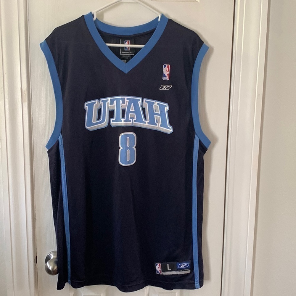 Reebok NBA UTAH #8 Williams Jersey Size L  #528